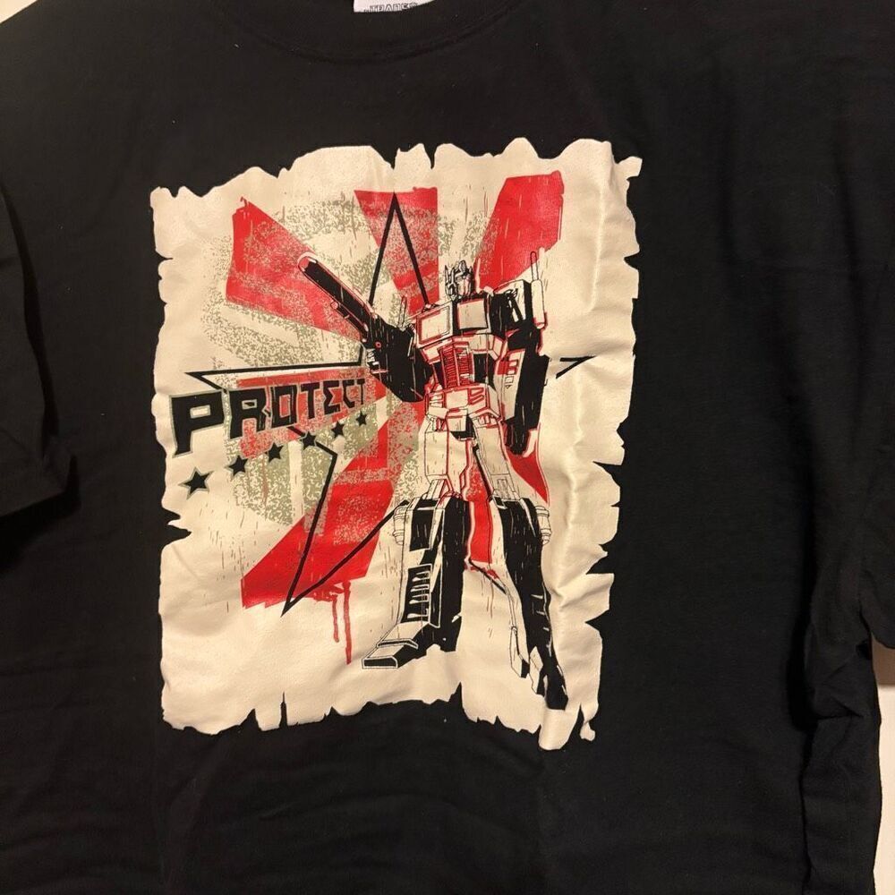 Transformers Protect Size Large T-Shirt - Picture 2 of 5